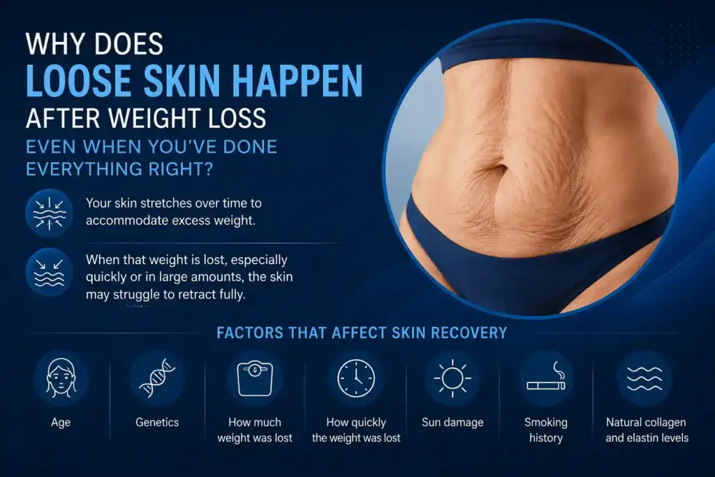 Why Does Loose Skin Happen After Weight Loss Even When You’ve Done Everything Right Thame?