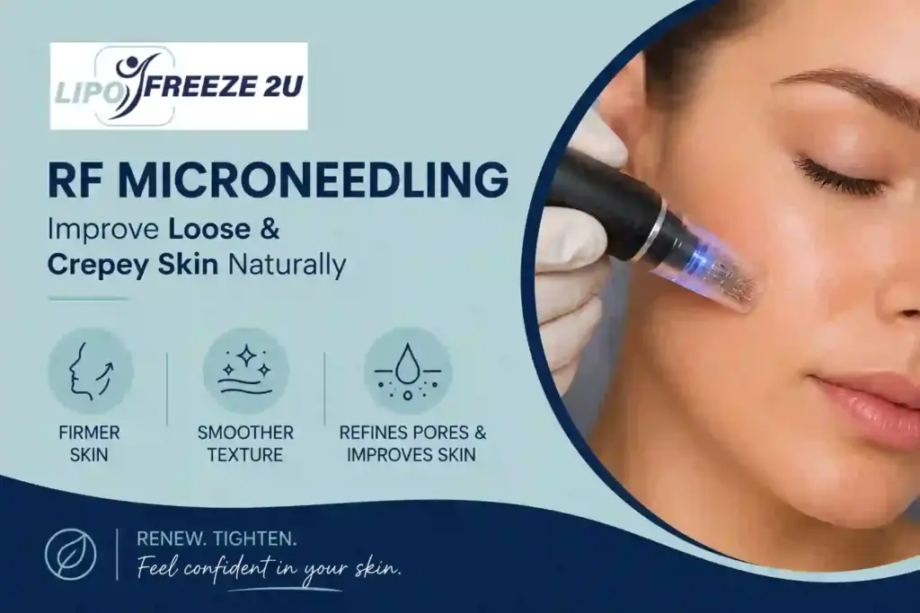 Can RF Microneedling Help Improve Loose and Crepey Skin Thame?